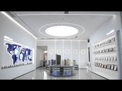 High-performance dust filter cartridges displayed in Farrleey Filtration factory showroom